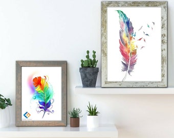 Rustic Gold Photo Frame: Vintage Style Wall Art Decor (A1-A5)