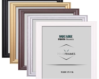 Square Photo Frame Antique Style Picture Frame Poster Frames All Square Sizes Black White Gold Oak Pine Beech Mahogany