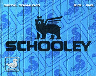 Schooley Winged Bear Digital Download (SVG, PNG)