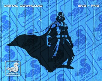 Vader SVG: Cricut, Silhouette, Glowforge Files (Digital Download)