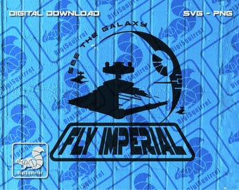 Star Wars Imperial SVG: Galaxy's Edge, Cricut, Silhouette (Digital Download)