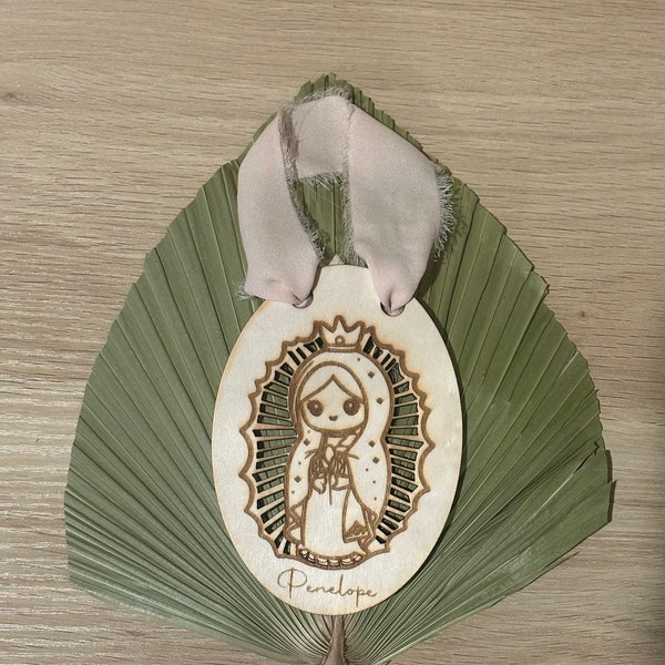 Virgen De Guadalupe Door Knob Hanger | Blessing | Virgen De Guadalupe Blessing