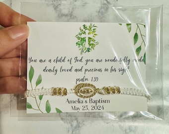 12ct Virgen de Guadalupe Bracelet Favors for Baptism | Baptism Favors | Bautizo | Recuerdo de Bautizo