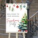 Editable Friendsmas Party Welcome Sign Christmas Party Entrance Sign ...