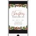 Editable Christmas Brunch Invitation With Holiday Holly Florals ...