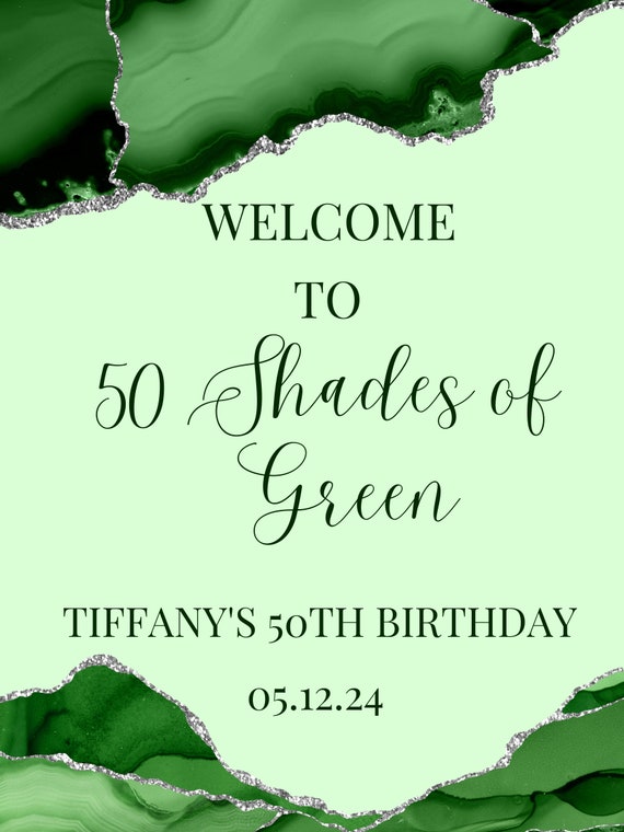 50 Shades of GREEN