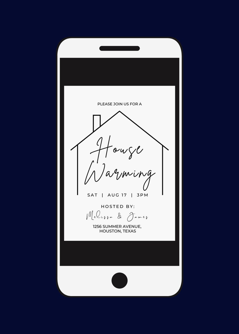 Editable House Warming Invitation House Warming Party Etsy Canada
