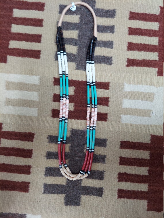 3 Strand Heishi Necklace