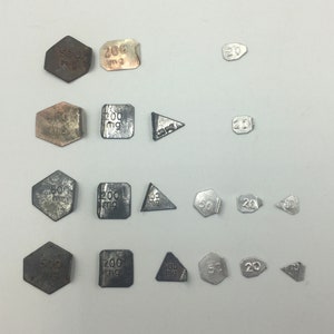 Elegant Decorative Vintage Pharmacy Weights, Jewellers Weights