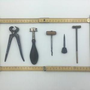 Vintage Tool Set for Jewelry, Watchmaking, Clockmaking, and Carpentry Enthusiasts (Price is just for one tool)