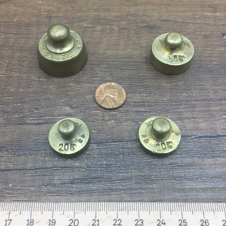 Elegant Decorative Vintage Brass Paperweights for Desk and Decor Etsy