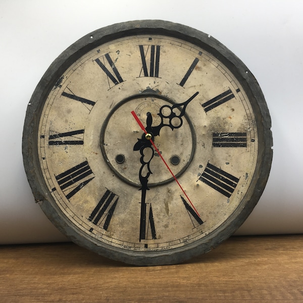 Antique Grandfather Clock Faces Etsy