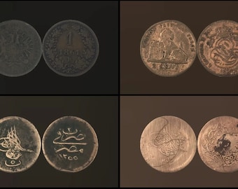 Collectible Vintage Coins from the 1800s - Perfect for Coin Enthusiasts