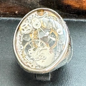 Steampunk Style Ring | Unique Vintage-Inspired Jewelry