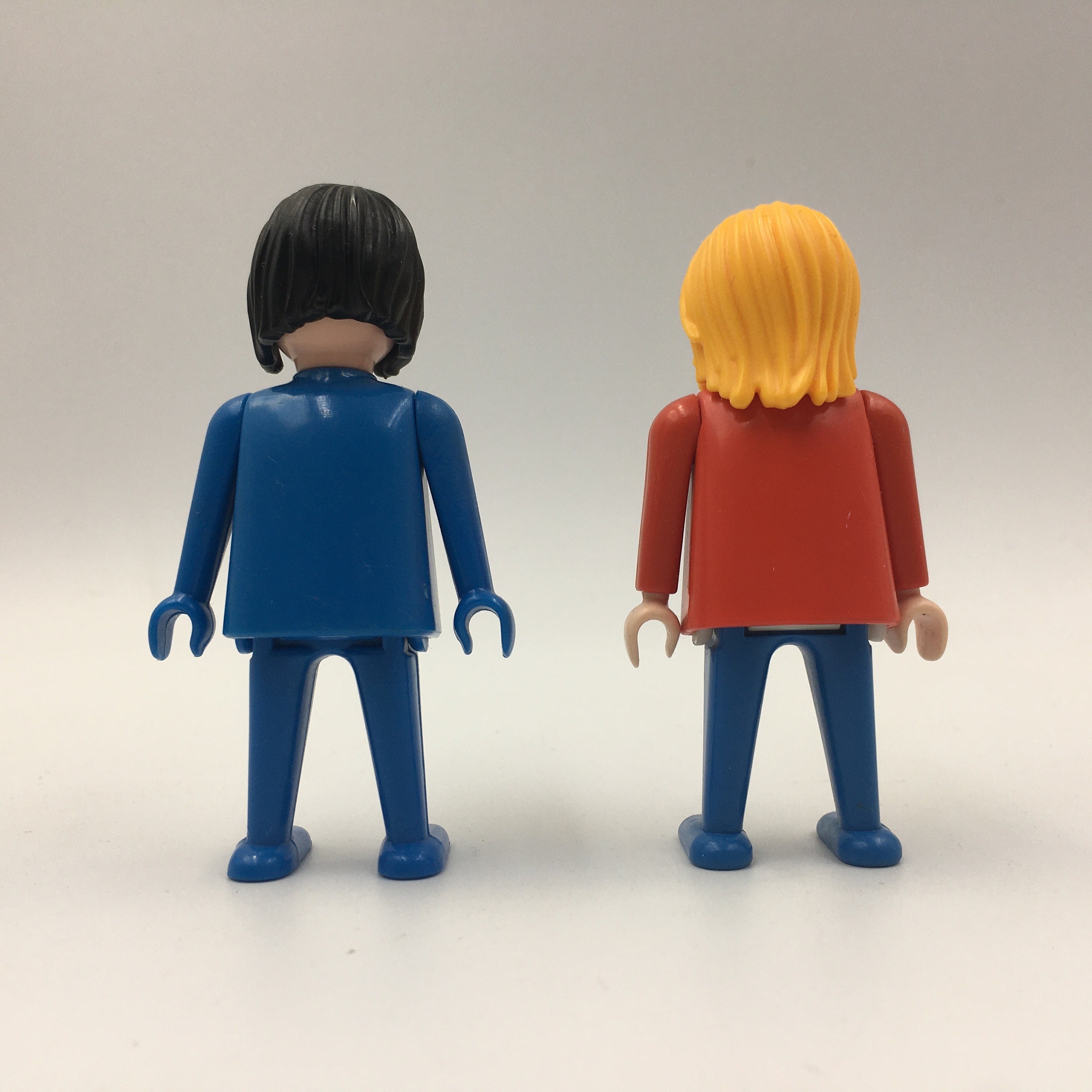 2 Figurines Playmobil Geobra Vintage – Chouettes / Colombes, Animaux Zoo, N5140