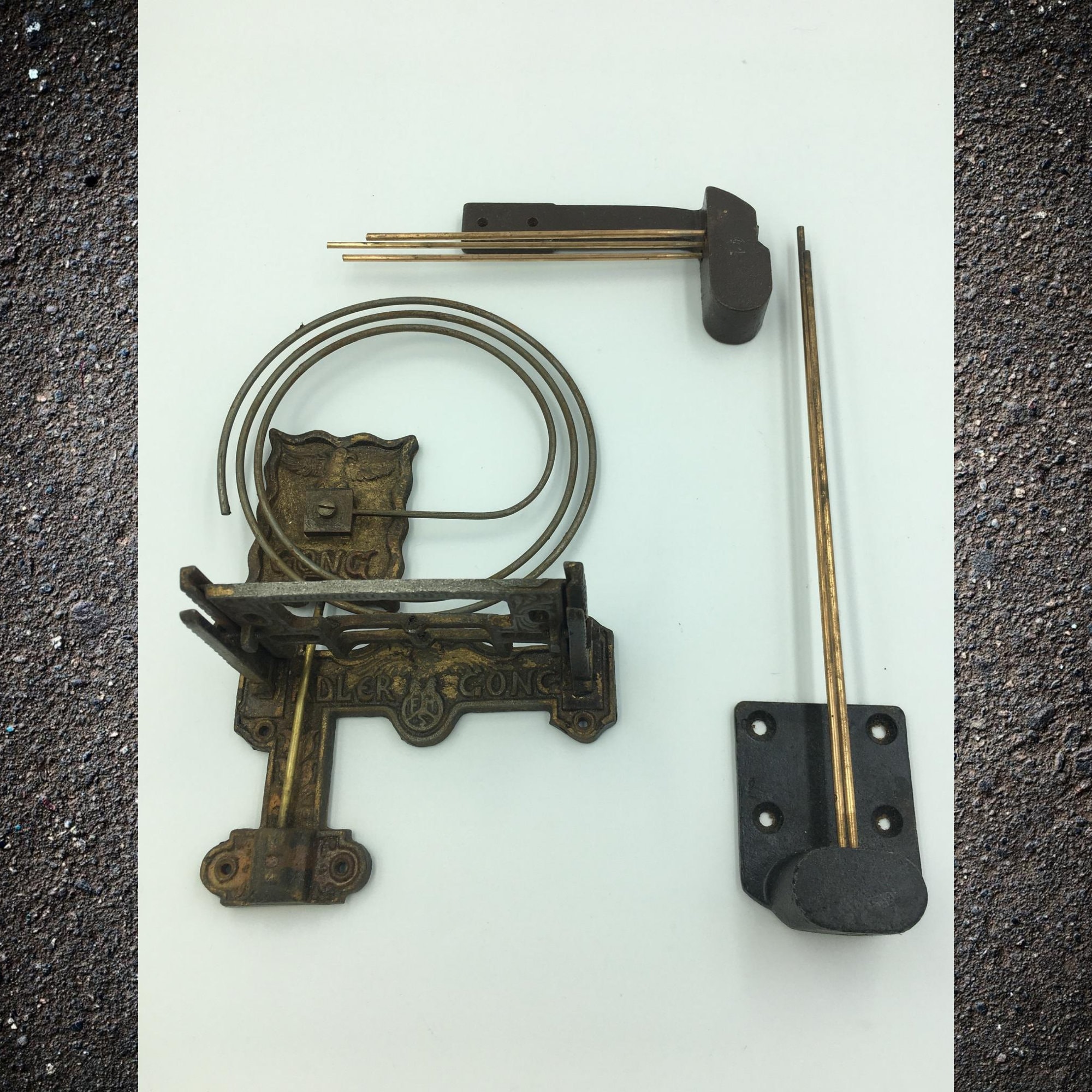 Seasonal Decor Pendulum Clock Parts Adler Gongs and Chime Rods for