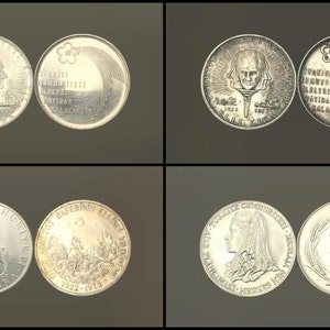Rare Silver Coins: Excellent Quality Uncirculated and Very Good Condition Coin Collection