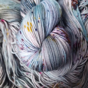 Hand dyed yarn Candy Puff Dyed to order Sock, Merino Singles, DK, Aran, Mohair Silk image 4