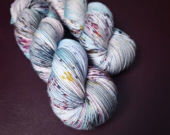 Hand dyed yarn ~ Candy Puff ***Dyed to order ~ Sock, Merino Singles, DK, Aran, Mohair Silk