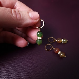 Stitch marker ~ Precious Yarn ~ Knitting notions, progress markers, progress keepers, knitting tools, crochet notions