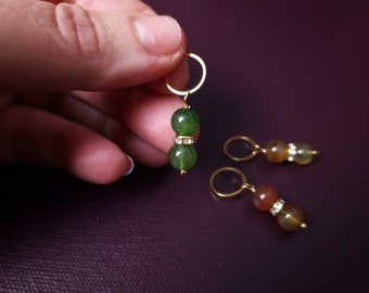 Stitch marker ~ Precious Yarn ~ Knitting notions, progress markers, progress keepers, knitting tools, crochet notions