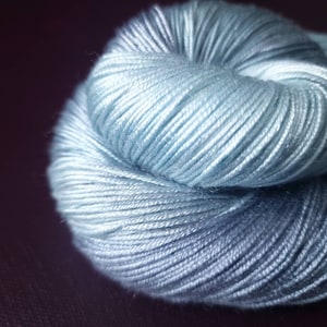 Hand dyed vegan yarn ~ Crystal Fairy ***Dyed to order ~ fingering / DK weight tencel OR bamboo yarn