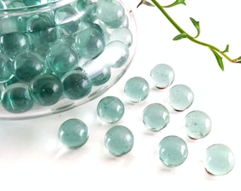 10 14mm Seafoam Blue Game Replacement Marbles