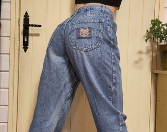 vintage années 80 Rica Lewis Mom Jeans S/36