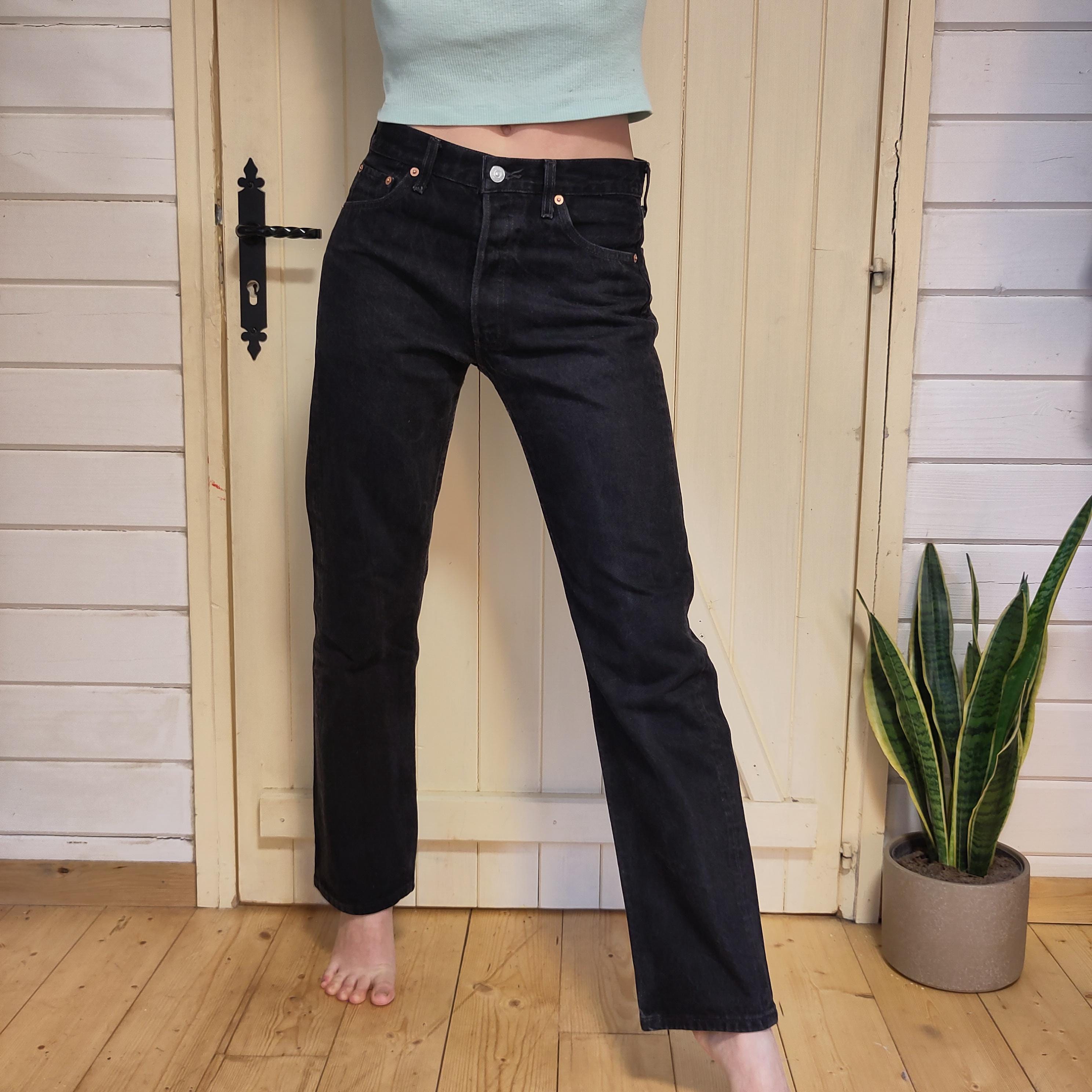 levis usa製 501 w30 l30 Levi's 501 W30 L30 90's/nineties Vintage Black Straight Leg