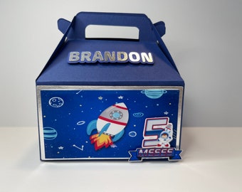 Box Personaliseren voor verjaardagscadeaus Astronaut!!