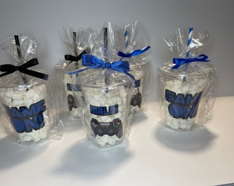 Gepersonaliseerde feestbekers voor videogames, rietje, 16 oz