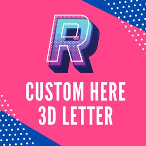 Personalizada aquí Carta 3D, Carta 3D Personalizada!!!!