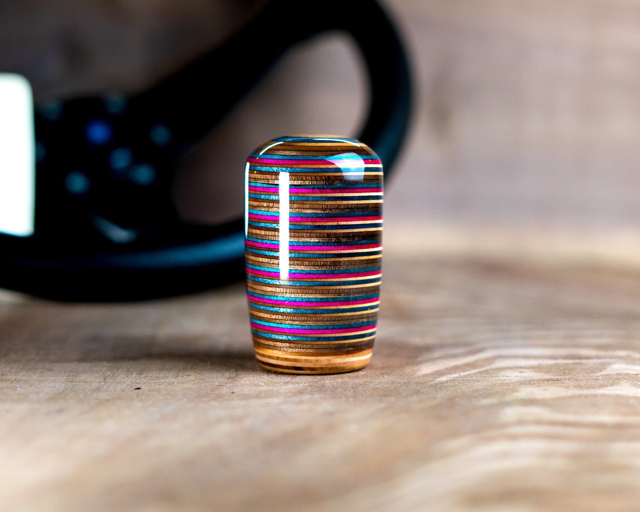 WEIGHTED Recycled skateboard shift knob