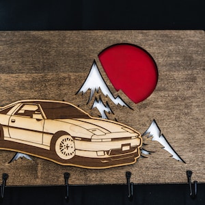 Toyota SUPRA mk3 Key hook hanger Christmas Birthday gift