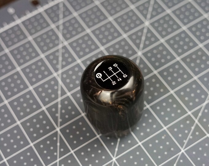 WEIGHTED Shift Knob Resin Manual Shifter Knob Etsy