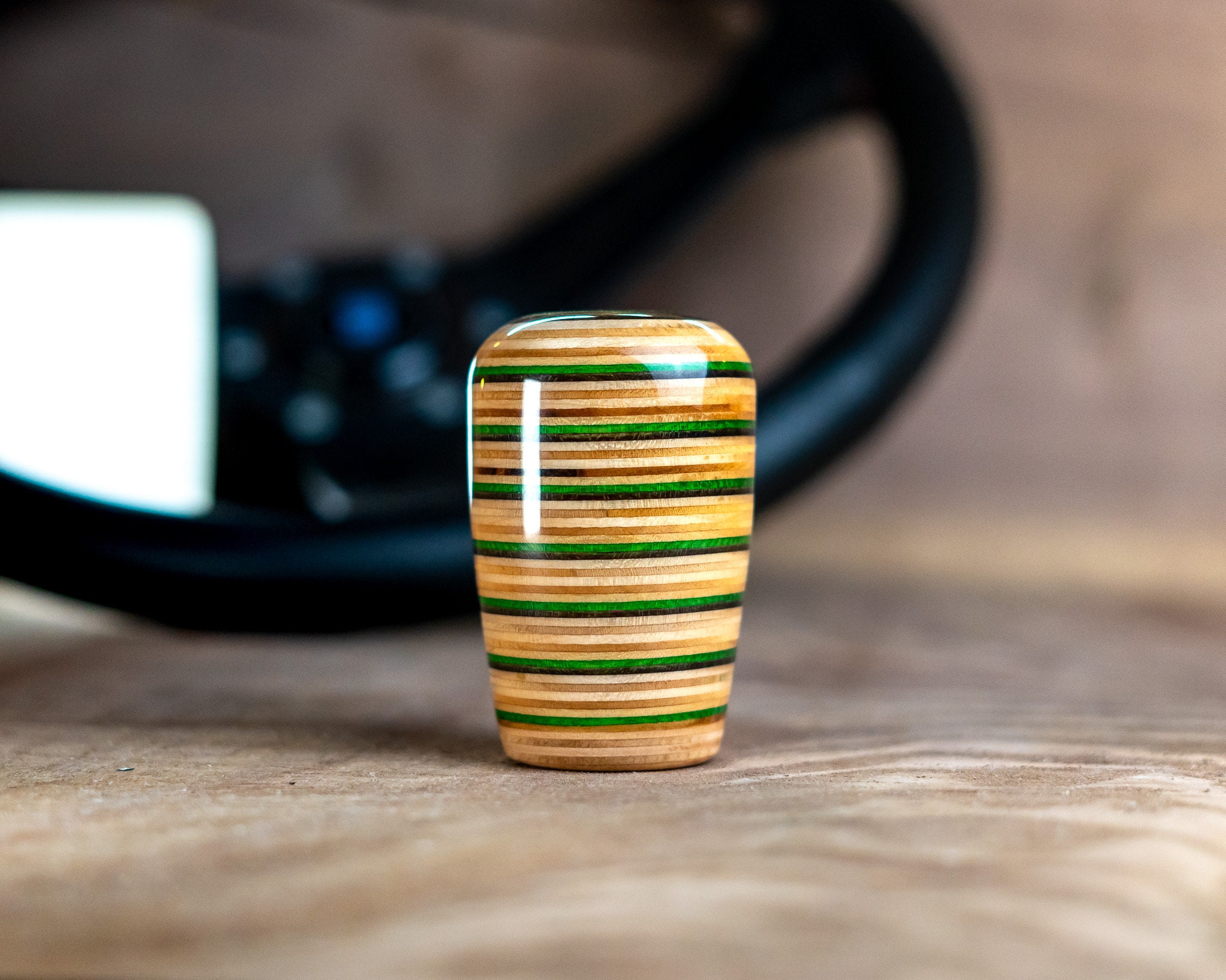 WEIGHTED Recycled skateboard shift knob