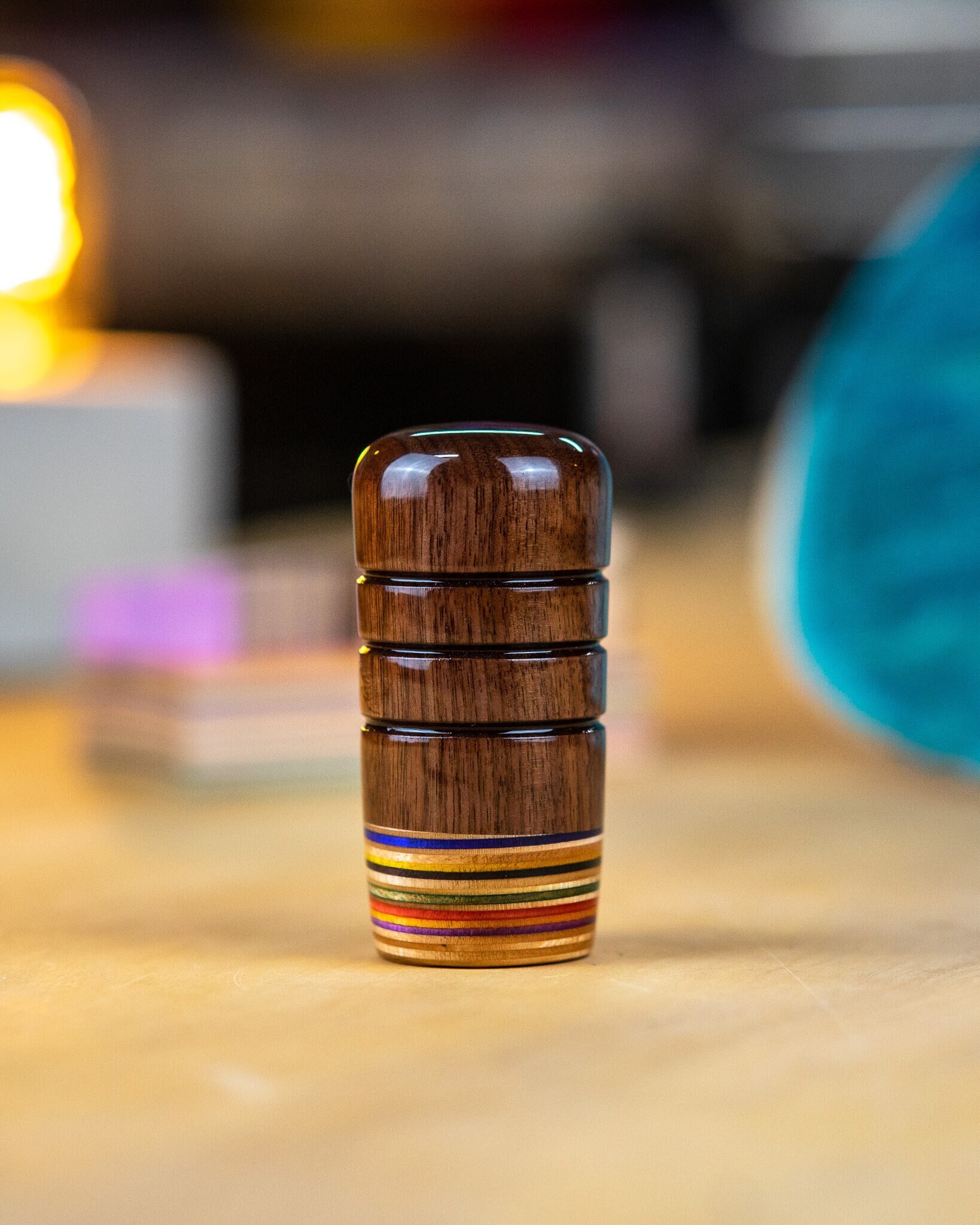 WEIGHTED Recycled skateboard shift knob