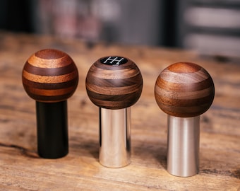 Weighted Vintage Ball with Aluminum Stem Shift Knob, designed for OEM fitment