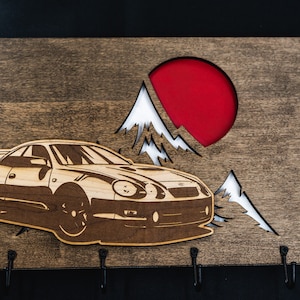 Toyota celica 6GC Key hook hanger Christmas Birthday gift