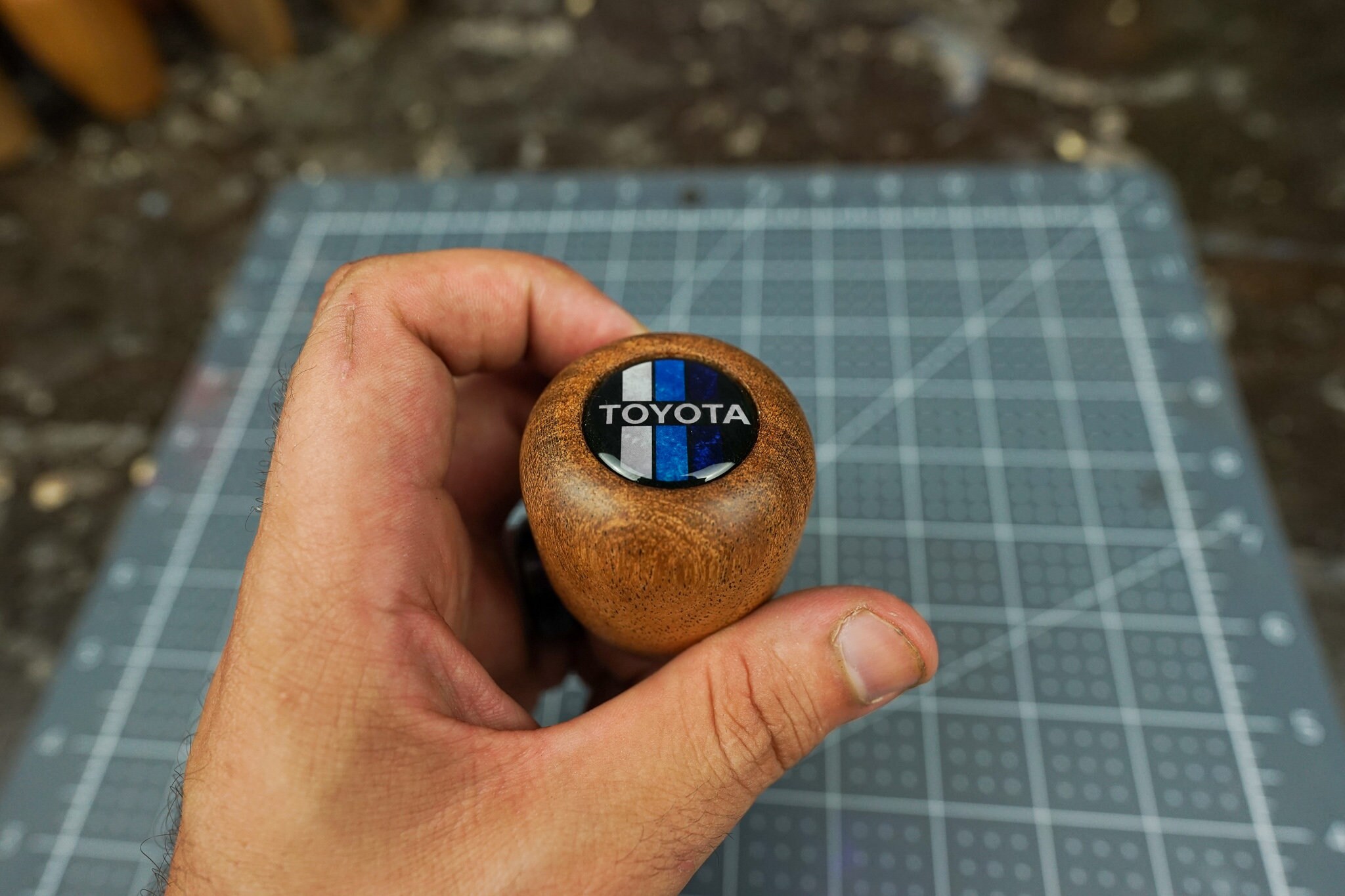 Wood shift knob Toyota manual shifter knob