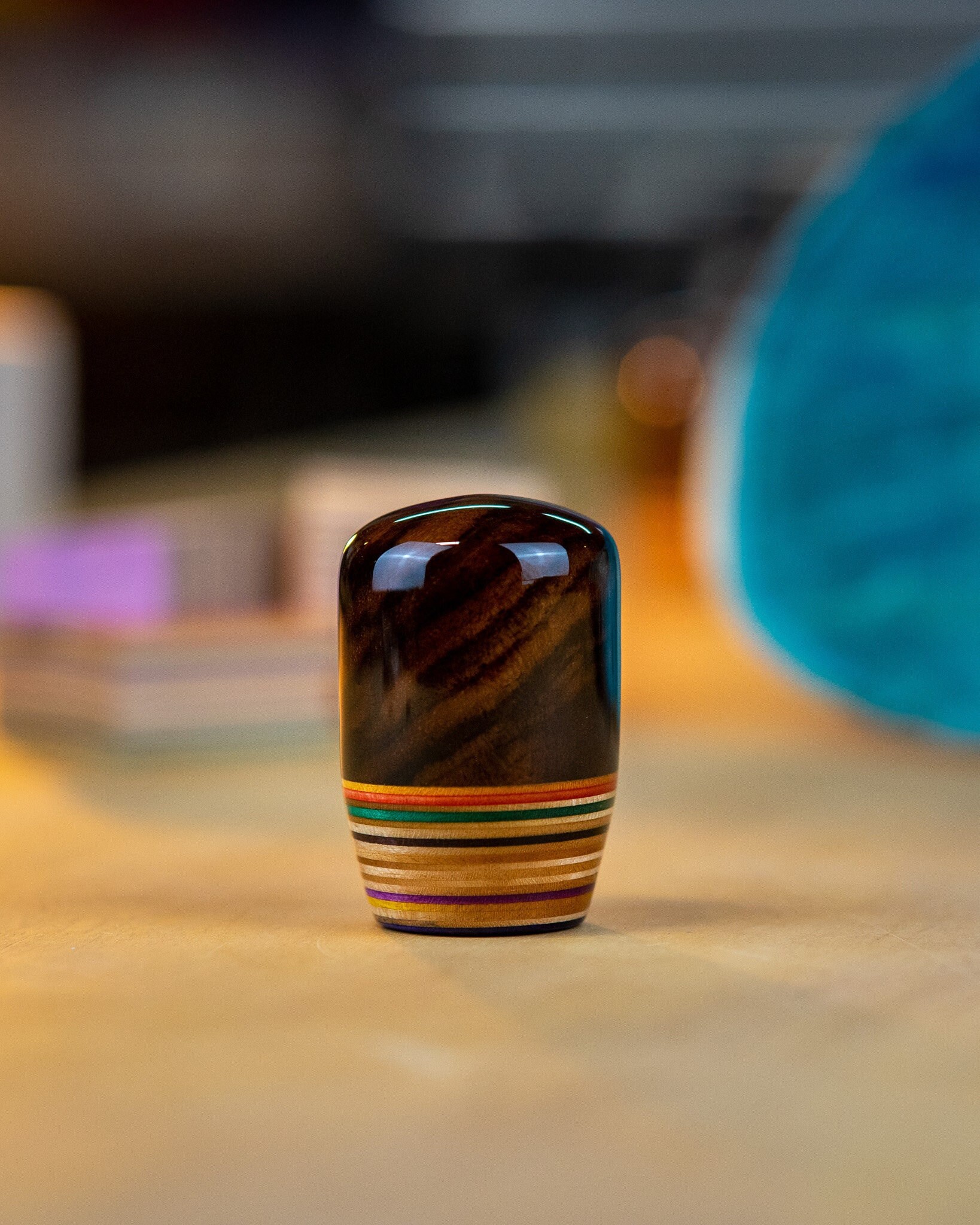 WEIGHTED Recycled skateboard shift knob