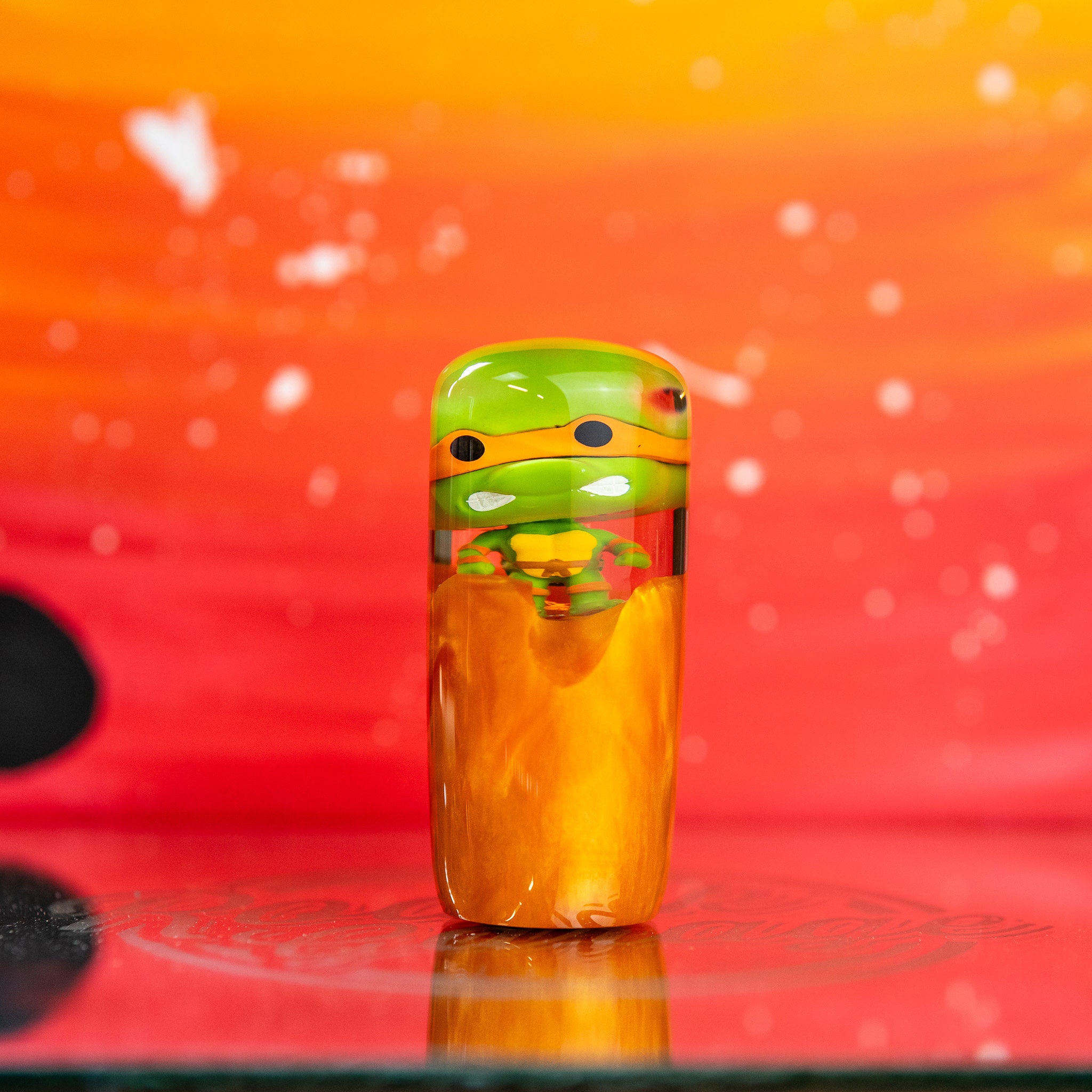 tmnt-shift-knob-hand-made