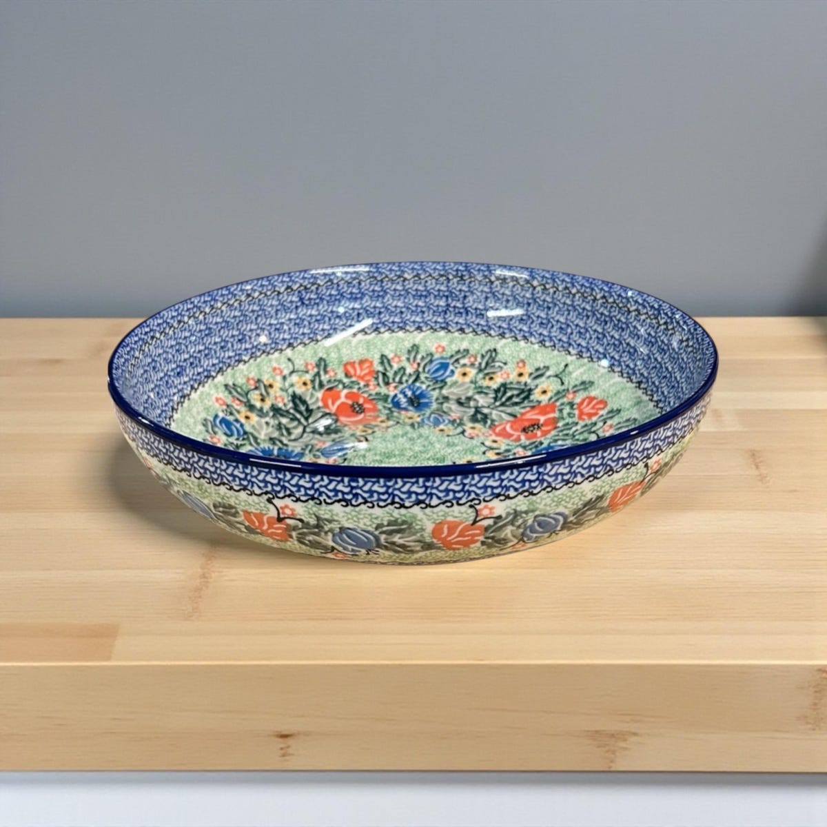 Boleslawiec Polish Pottery 11" Serving Bowl - UNIKAT - Etsy