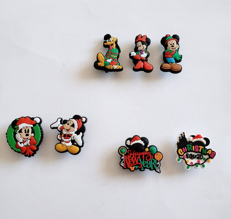 Disney Christmas Inspired Croc Charms 2021 PVC Shoe Charms Etsy