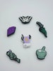 Plant witch croc charms Jibbits for witch adult PVC shoe charms 
