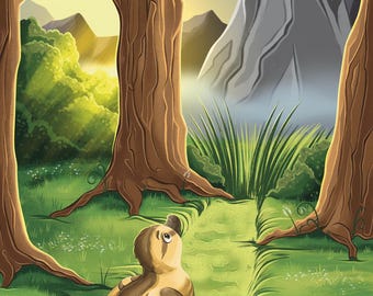 Professional Illustrator for hire, Custom Children's Book Illustrations, Hand-Drawn Book Cover, Children's Book Illustrator, KDP, No AI