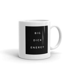Duży Dick Energy niestandardowy ceramiczny kubek