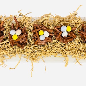 Easter Egg Chocolate Nests