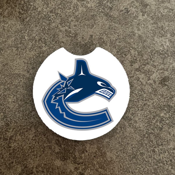 2 Pack Vancouver Canucks Car Coasters