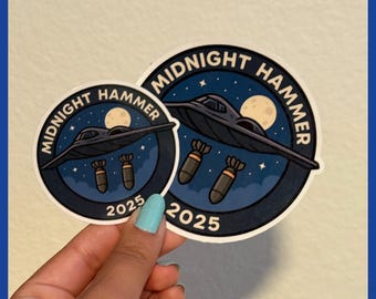 Midnight Hammer Sticker